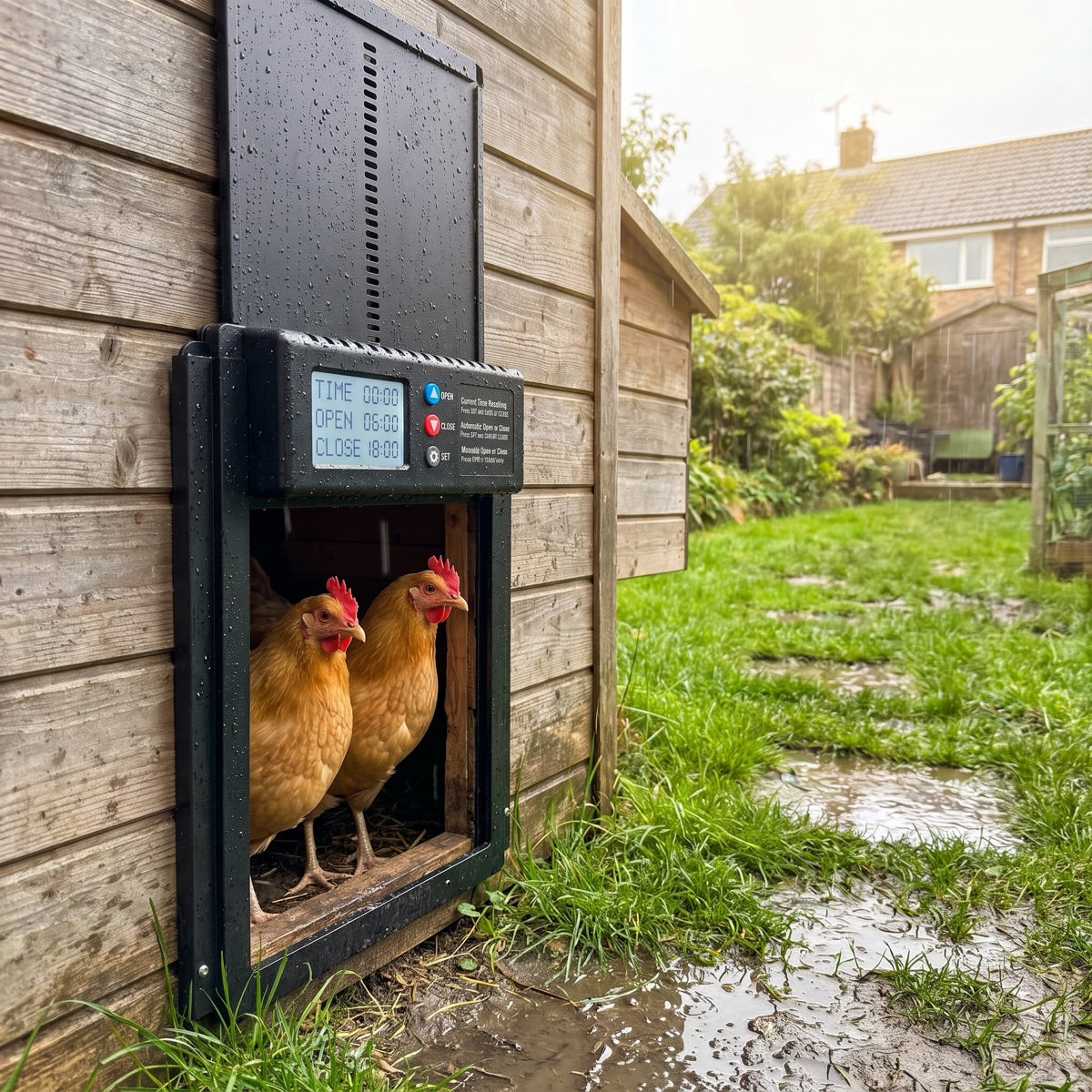 Weatherproof aluminium